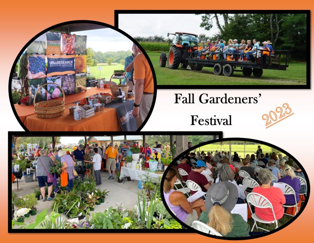 Fall Gardeners' Festival 2023 Welcome Sign